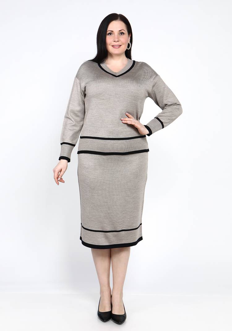 Юбка прямая на мягкой резинке шир.  750, рис. 11