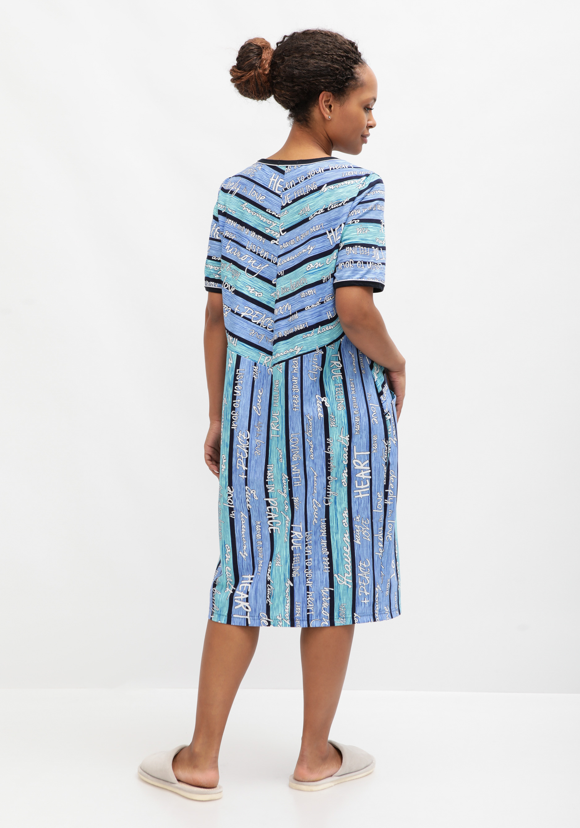 Платье "Сирена" NATALI, размер 62, цвет голубой - фото 3