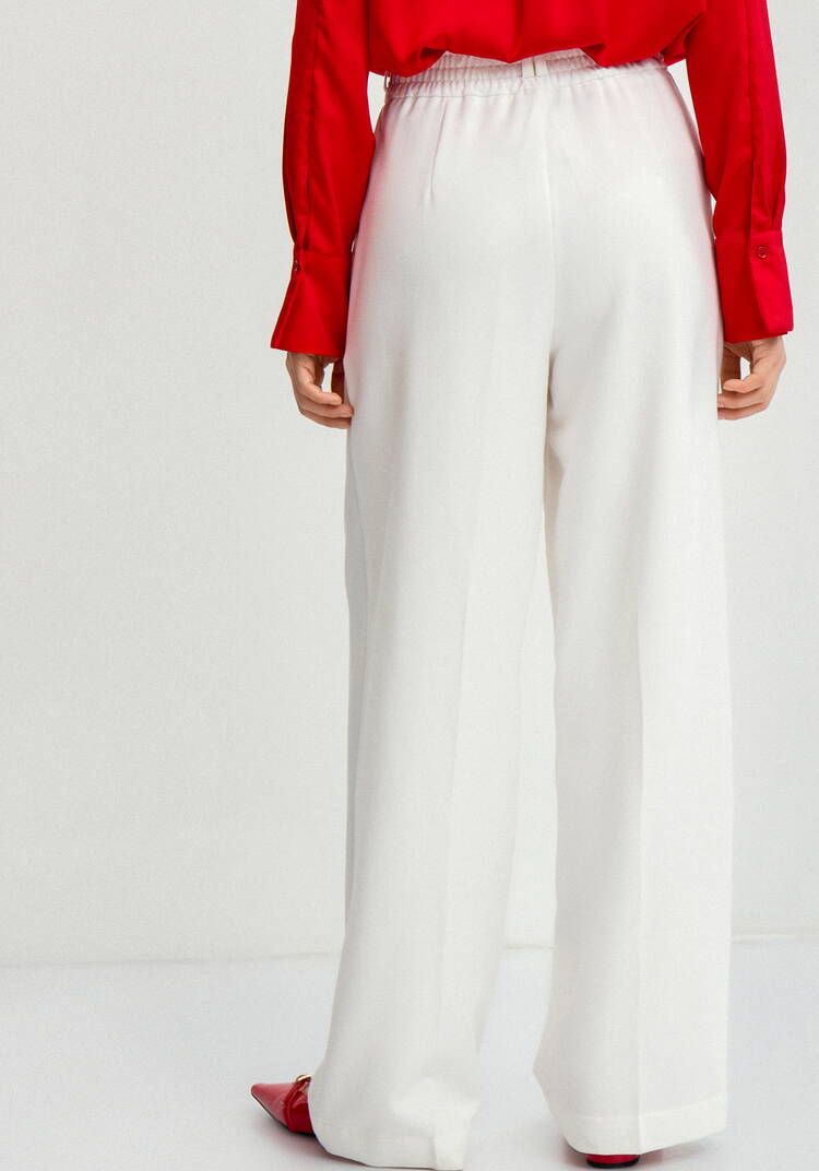 Брюки прямого кроя от бедра шир.  750, рис. 9