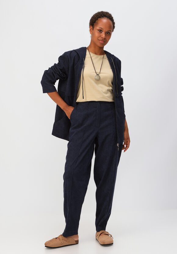 Брюки-бананы вельветовые с карманами шир.  580, рис. 10