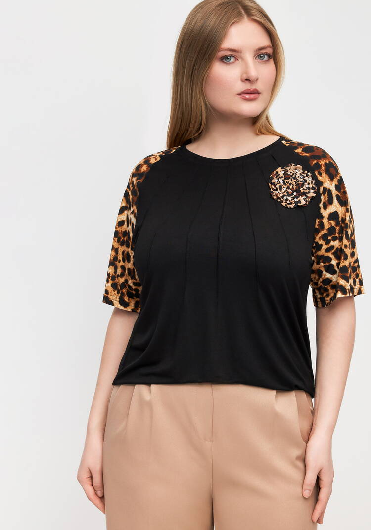 Блуза Дикая грация шир.  750, рис. 1