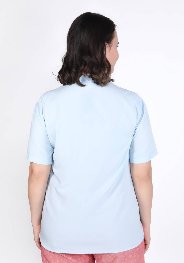 Блуза с стразами шир.  750, рис. 6