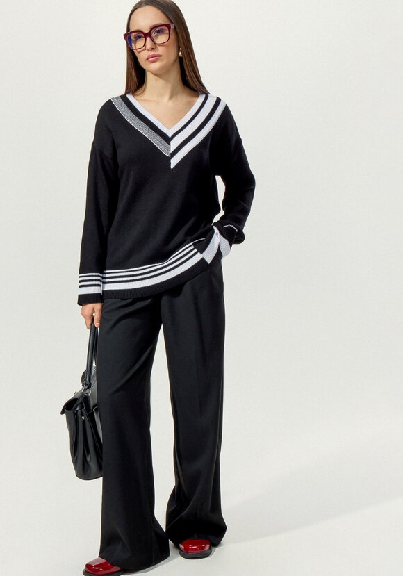 Джемпер Стефанния шир.  580, рис. 25