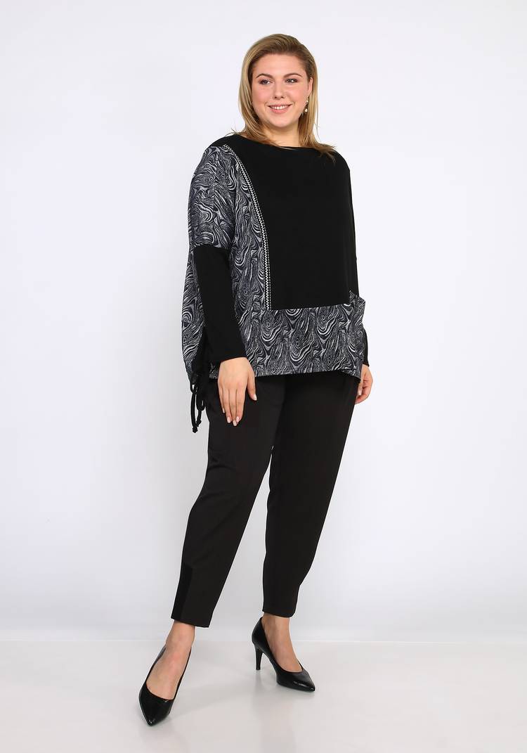 Джемпер в стиле Бохо шир.  750, рис. 8