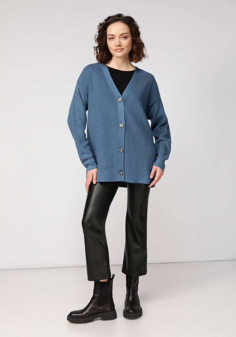 Кардиган со спущенным плечом шир.  750, рис. 12