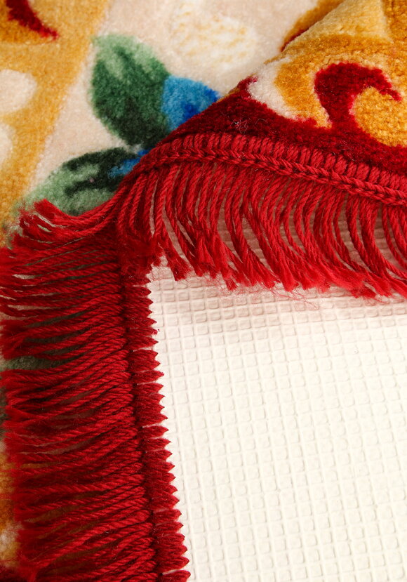 Коврик с бахромой шир.  580, рис. 17