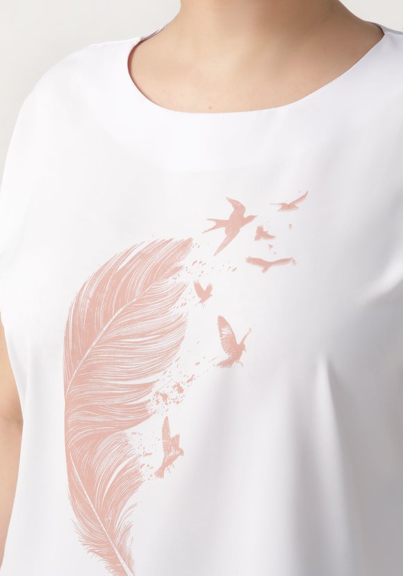 Блуза Ветер перемен шир.  580, рис. 5