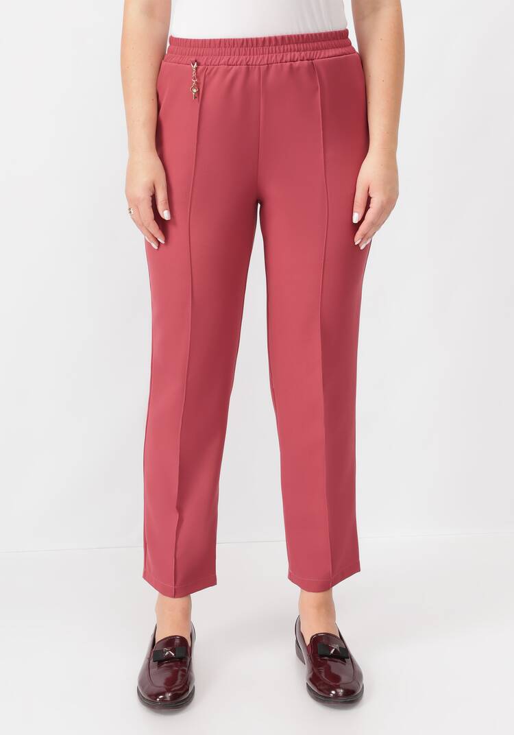 Брюки прямые с отсрочкой-стрелка шир.  750, рис. 22