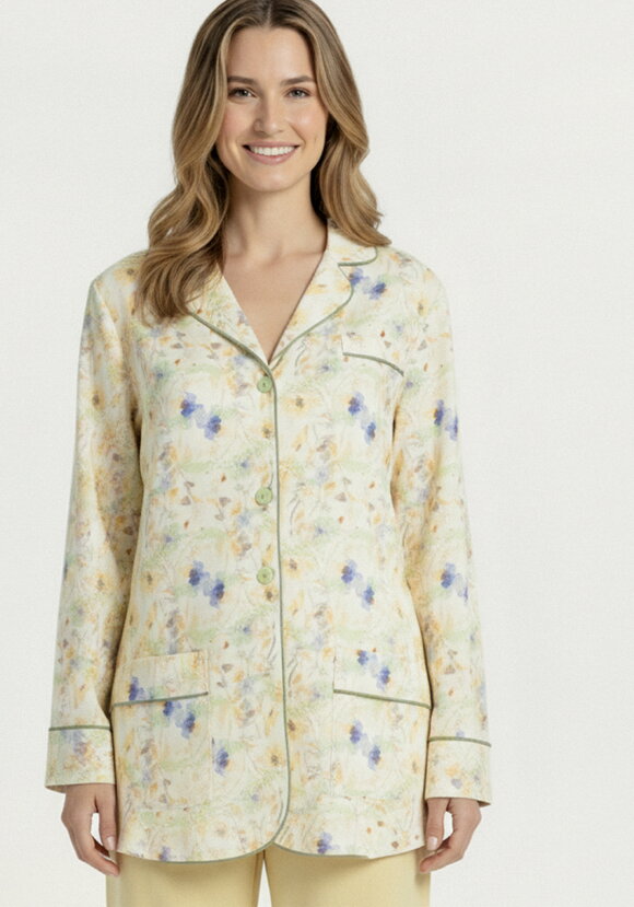 Жакет изо льна с принтом шир.  580, рис. 8