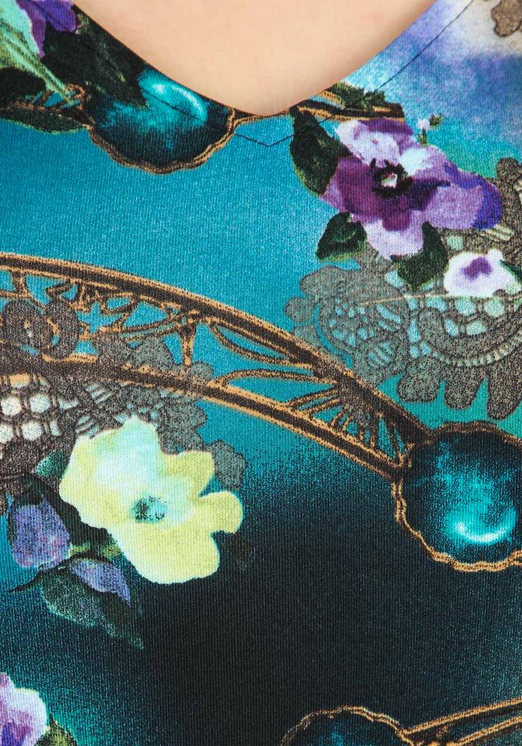 Платье с карманами и рукавом 7/8 шир.  750, рис. 4