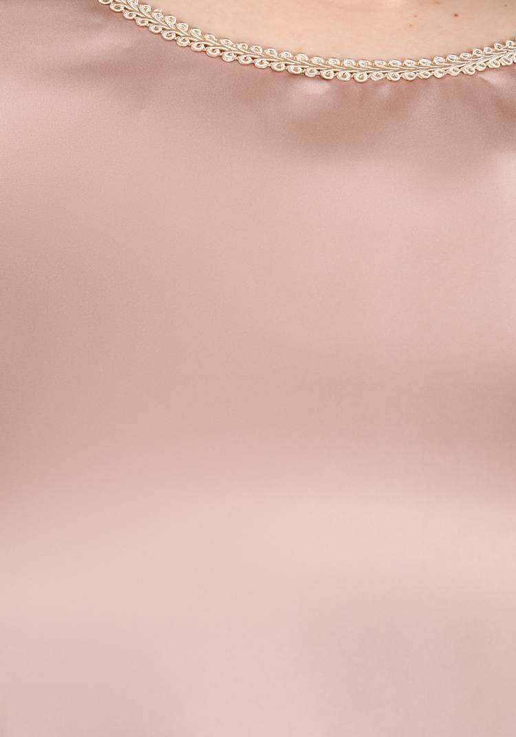 Блуза шелковая А-силуэта шир.  750, рис. 7