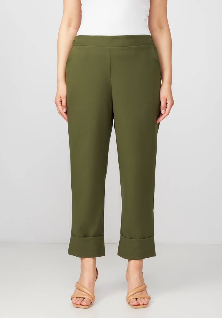 Брюки прямые с отворотами шир.  750, рис. 12