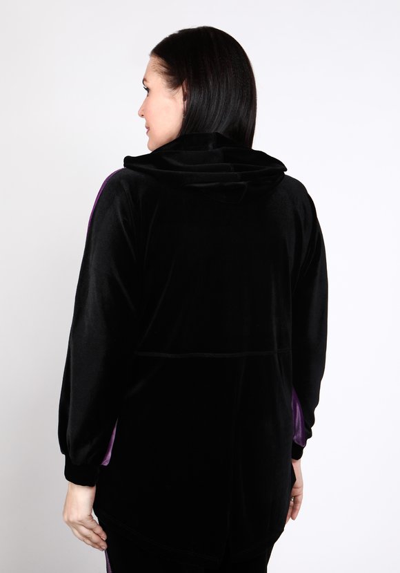 Туника бархатная с капюшоном шир.  580, рис. 20