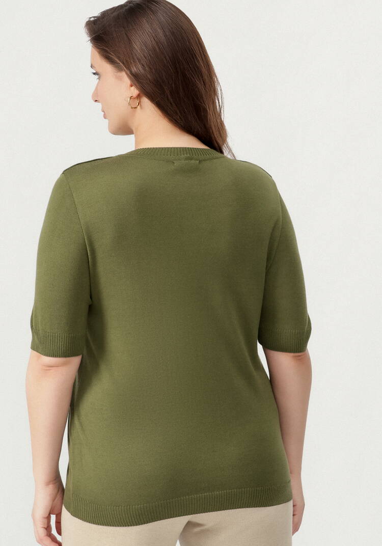 Джемпер с рукавами 3/4 шир.  750, рис. 28