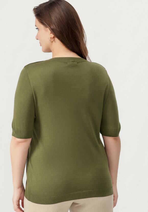 Джемпер с рукавами 3/4 шир.  580, рис. 28