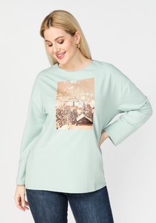 Лонгслив с термоаппликацией