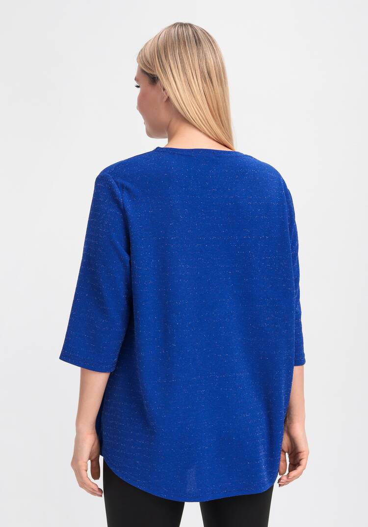 Туника с люрексом и декором из страз шир.  750, рис. 9