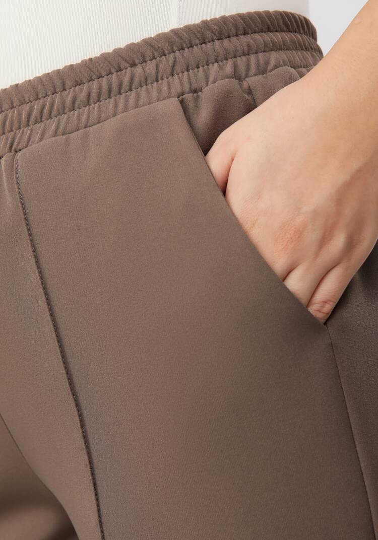 Брюки прямого кроя с комфортным поясом шир.  750, рис. 5