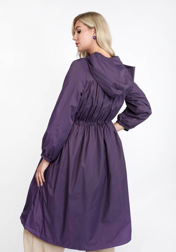 Плащ-парка с капюшоном шир.  750, рис. 19