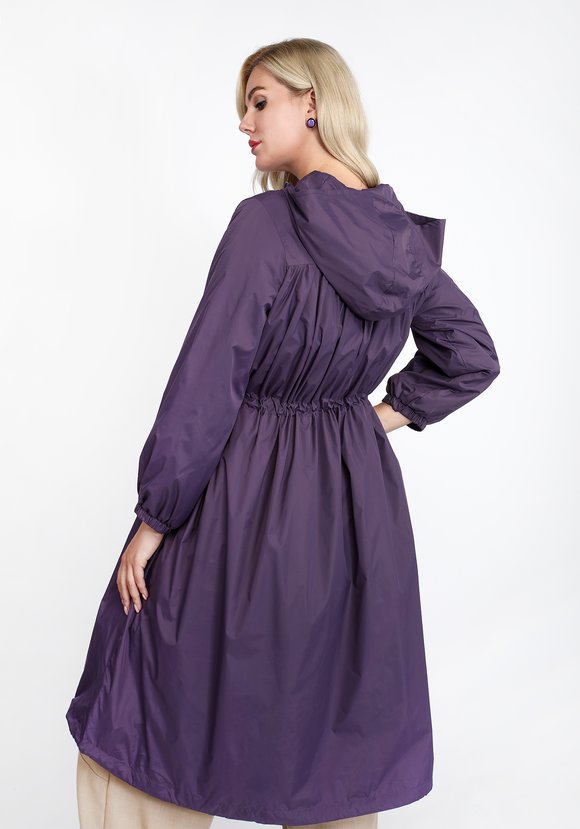 Плащ-парка с капюшоном шир.  580, рис. 19