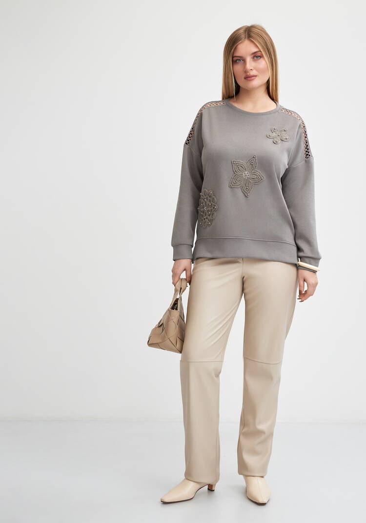 Свитшот с обьемным декором шир.  750, рис. 14