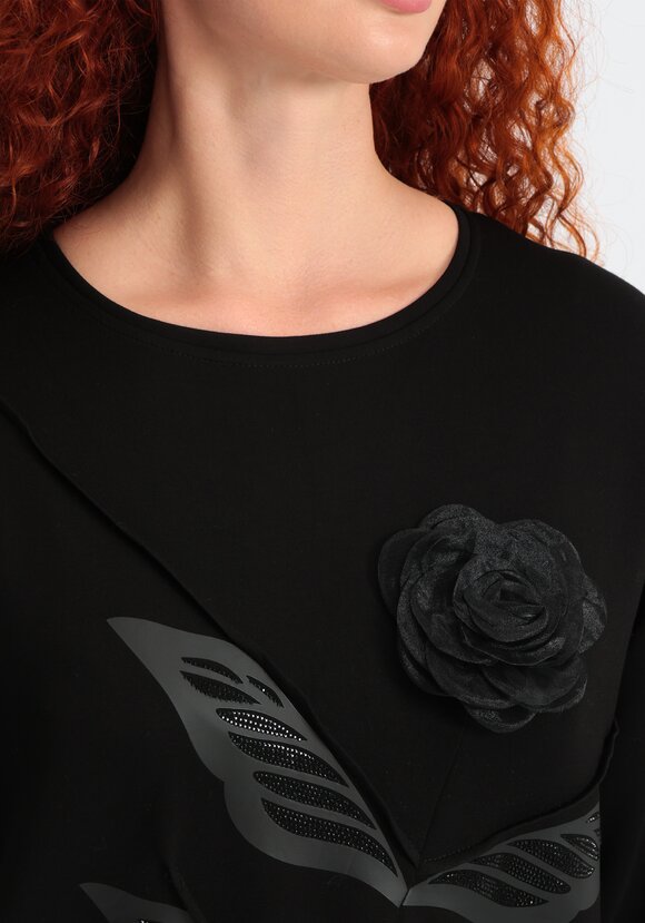 Блуза прямого кроя Катрин шир.  580, рис. 4