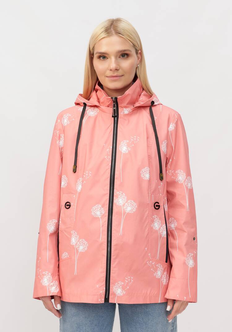 Ветровка с капюшоном на молнии и принтом шир.  750, рис. 18