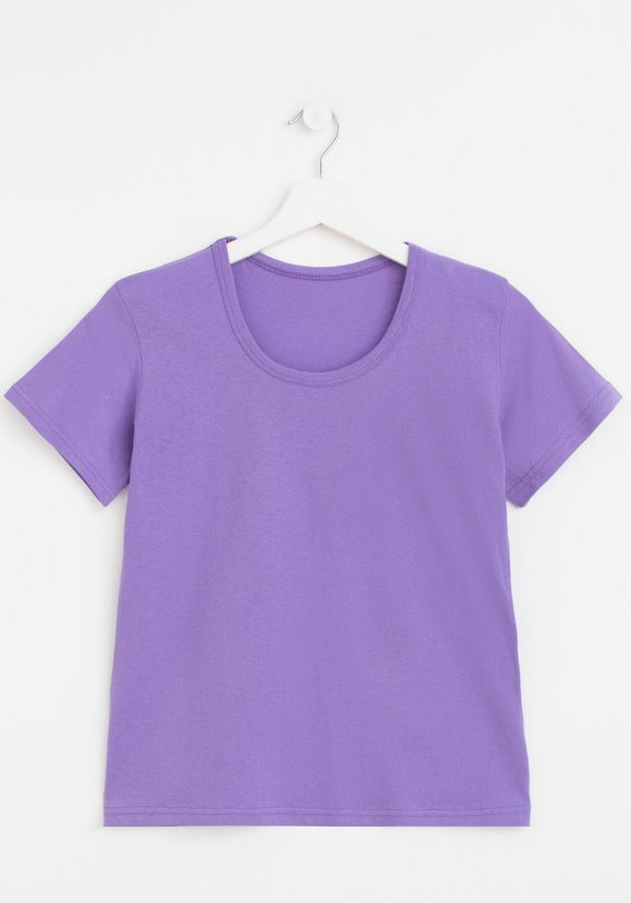 Футболка женская однотонная шир.  580, рис. 7