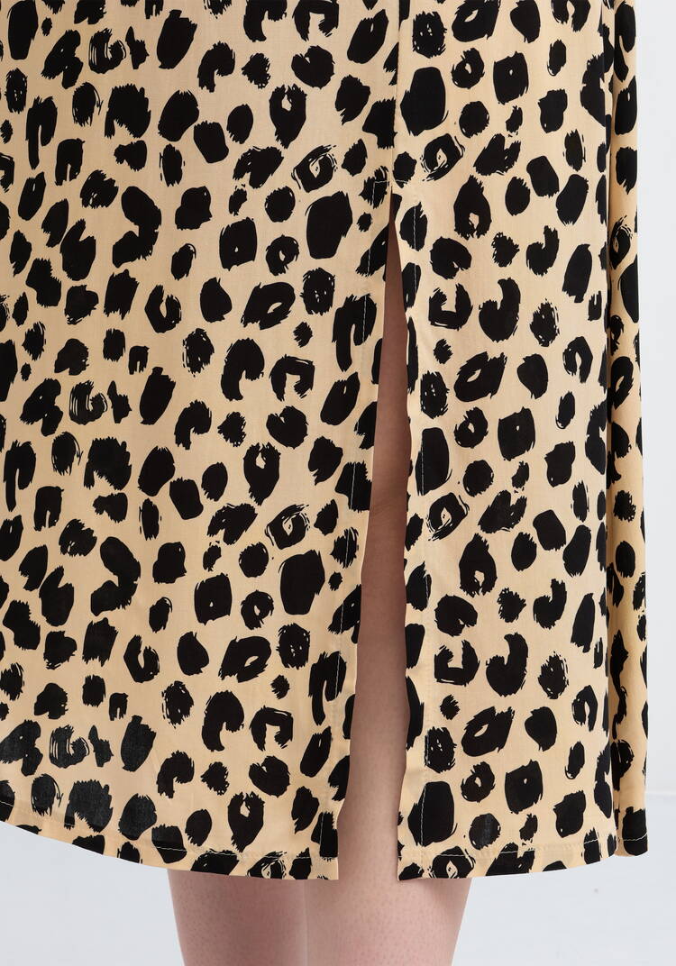 Юбка свободная с широким поясом на резинке шир.  750, рис. 5