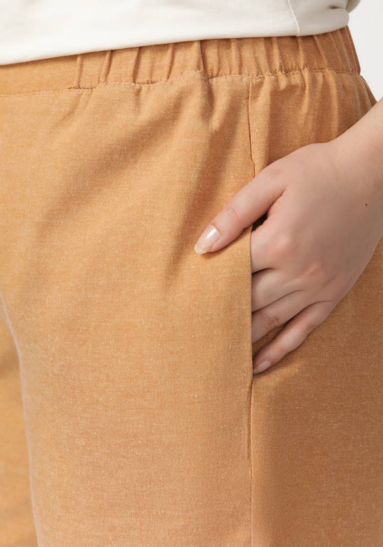 Брюки с эластичными вставками в поясе шир.  750, рис. 20