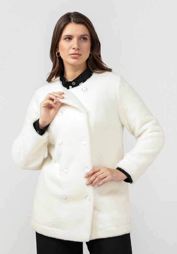 Пиджак двубортный утепленный шир.  580, рис. 7