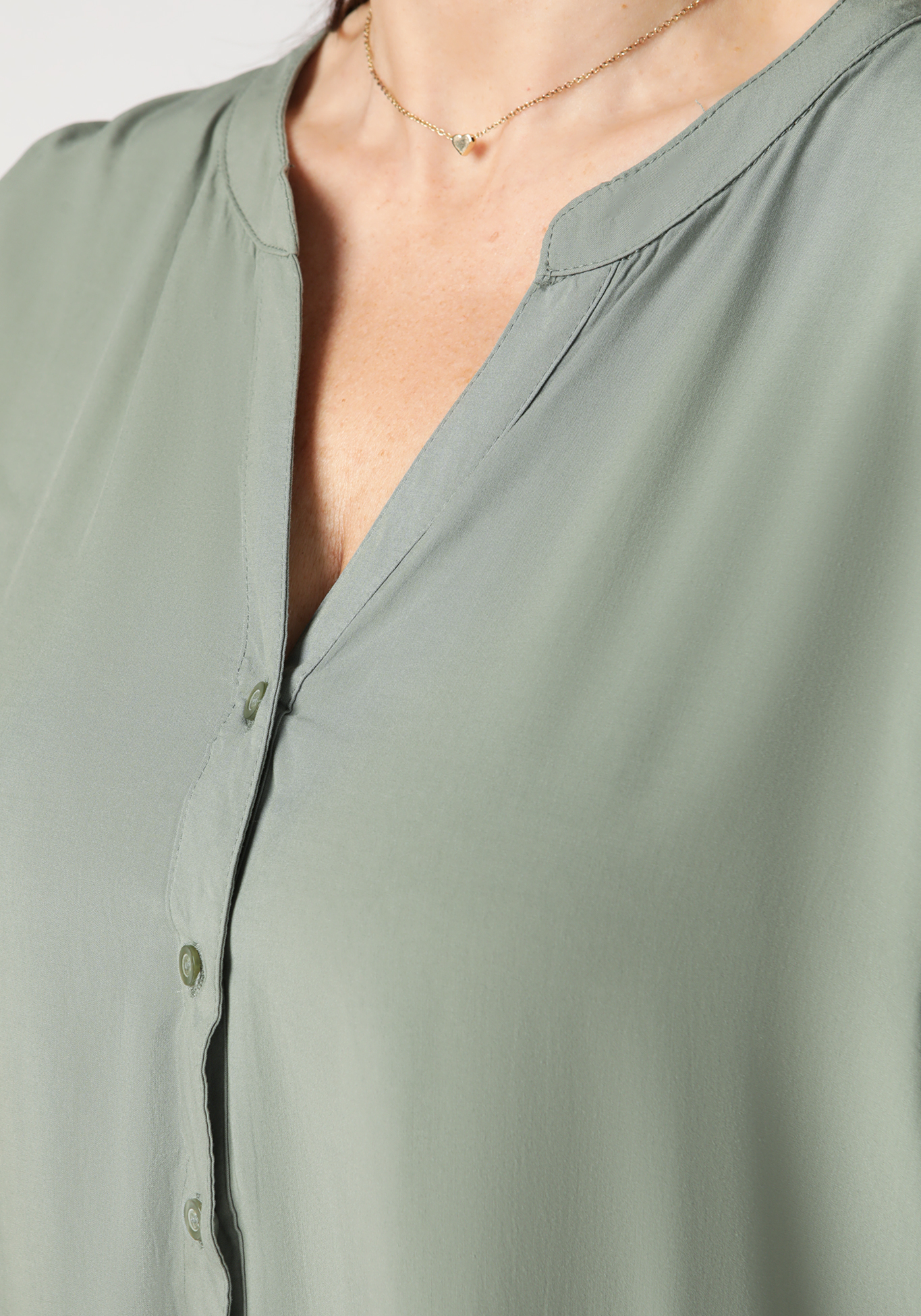 Блуза женская «Агата», размер 52, цвет хаки - фото 10