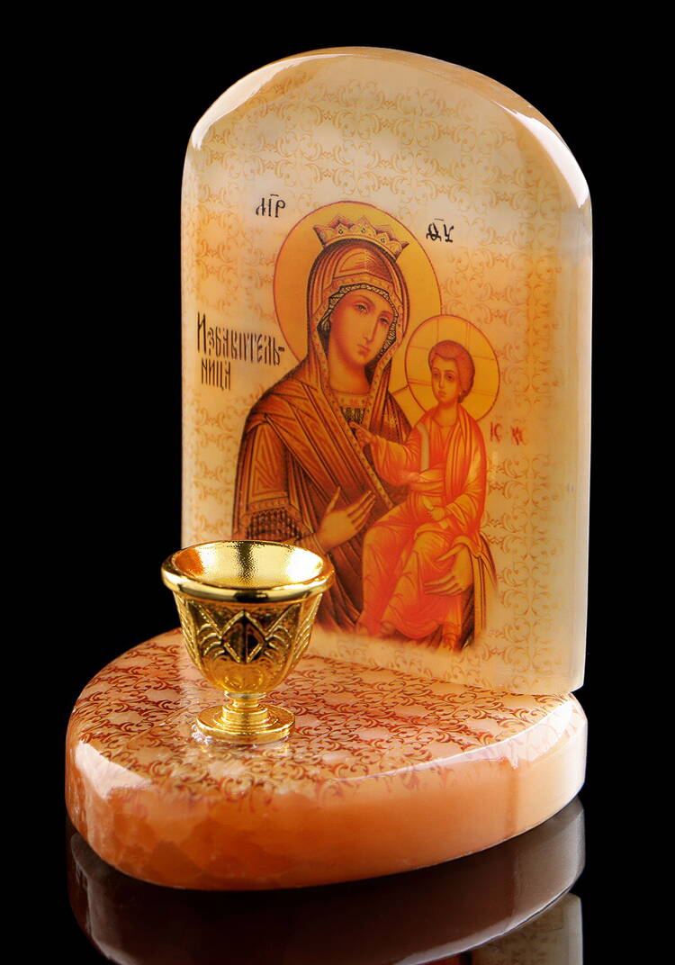Подсвечник с иконой шир.  750, рис. 1