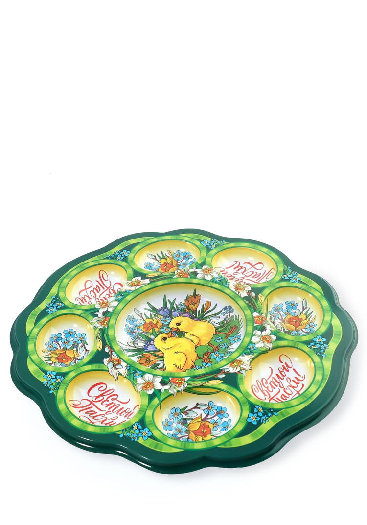 Пасхальная подставка на 8 яиц и кулич шир.  750, рис. 10