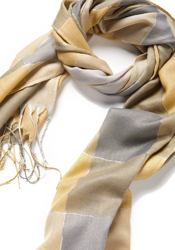 Палантин в клетку Амели шир.  580, рис. 5