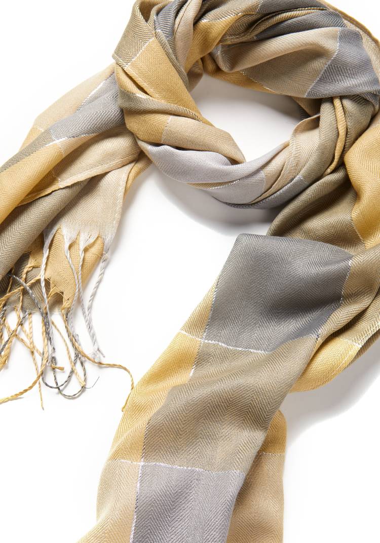 Палантин в клетку Амели шир.  750, рис. 5