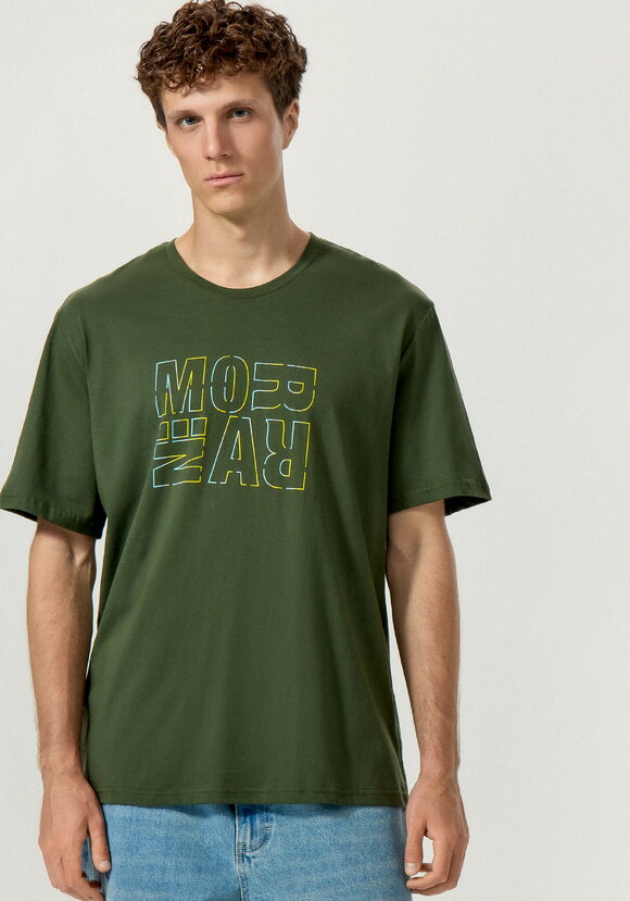 Комплект футболок с лаконичным принтом, 2 шт. шир.  580, рис. 30