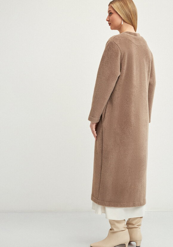 Кардиган удлиненный с пушистым ворсом шир.  580, рис. 15