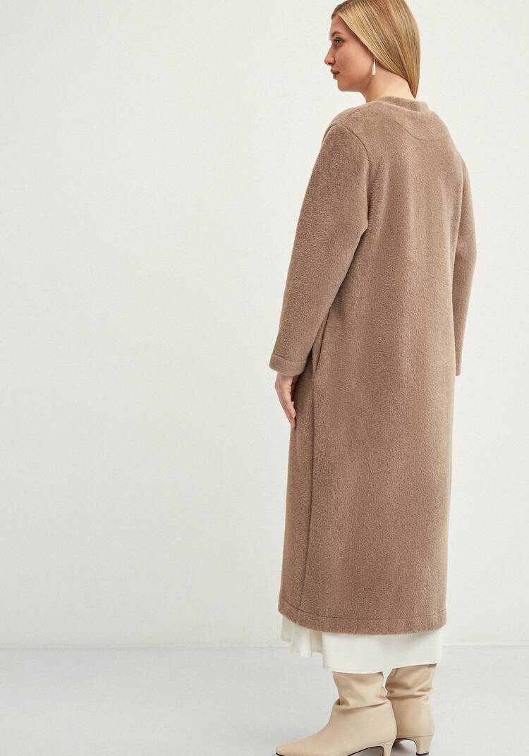 Кардиган удлиненный с пушистым ворсом шир.  750, рис. 15