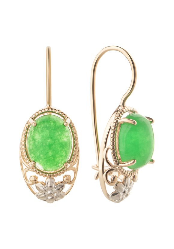 Серебряные  серьги Стефания шир.  580, рис. 2