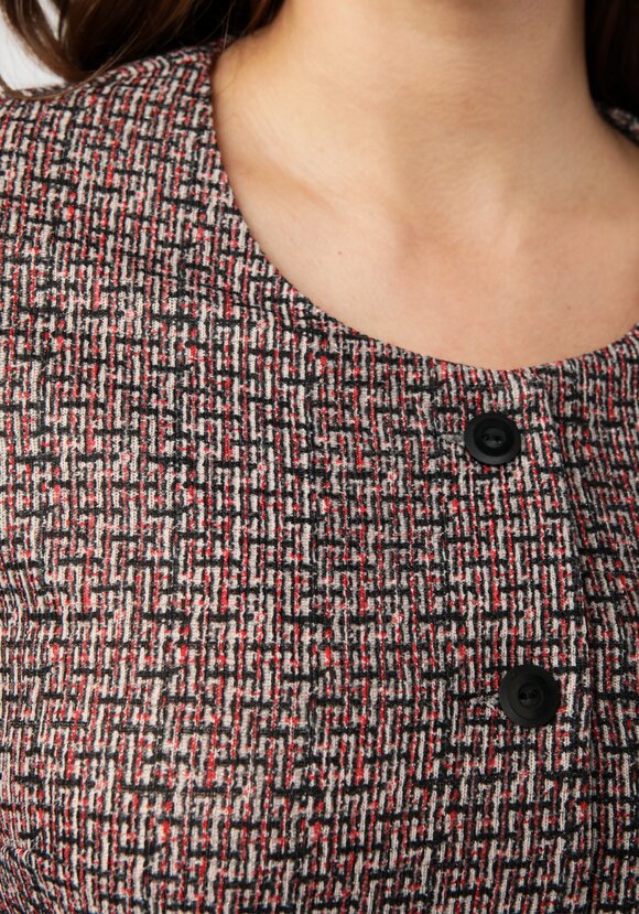 Пиджак укороченный прямого кроя на пуговицах шир.  580, рис. 6