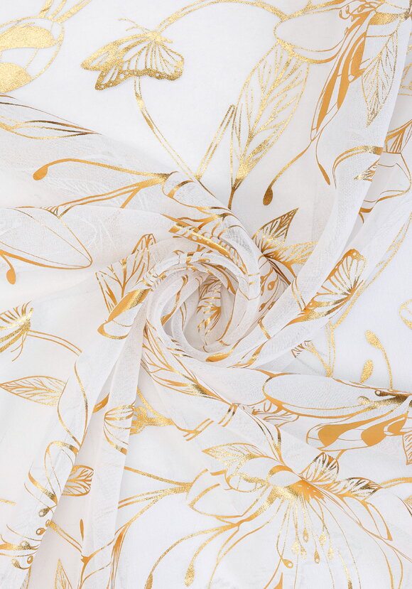 Тюль Блестящее облако шир.  580, рис. 5