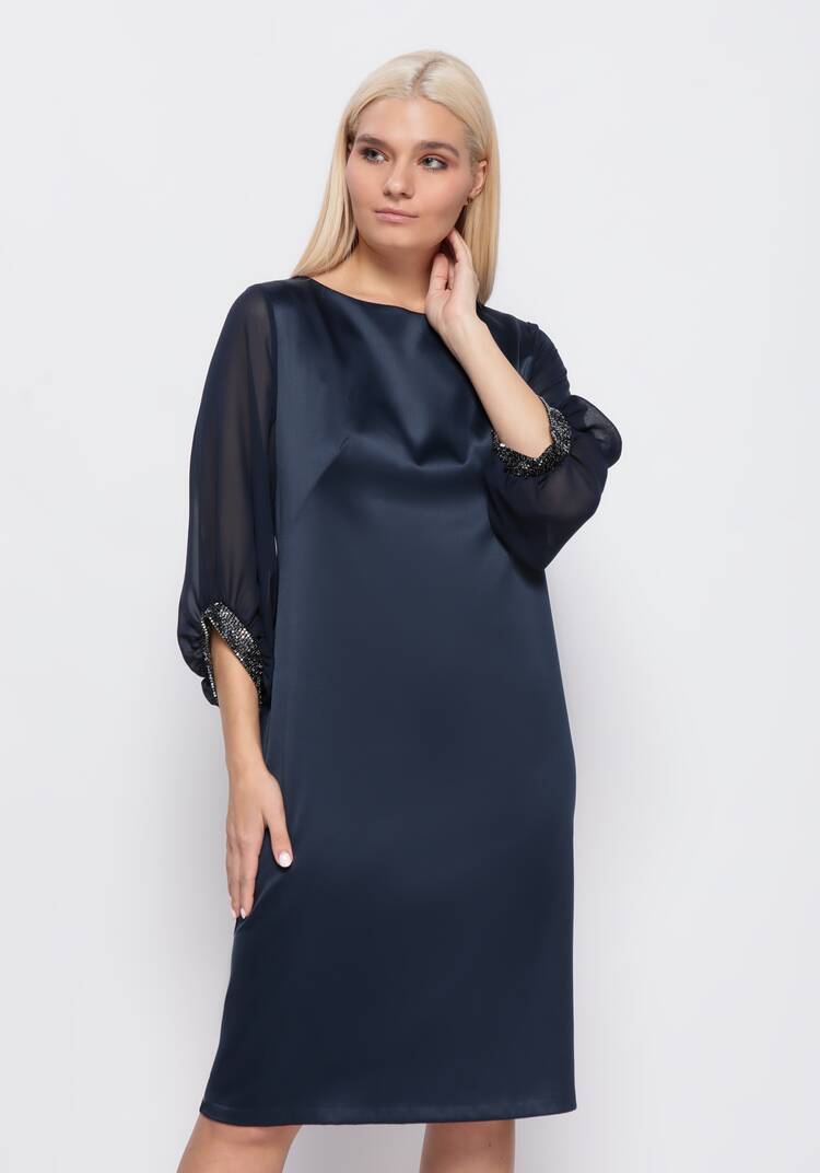 Платье Стиль рукавами из вуали шир.  750, рис. 15