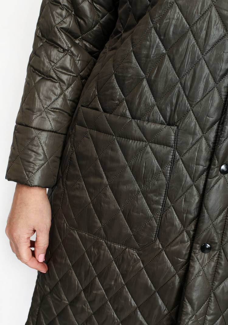 Пальто стеганое шир.  750, рис. 16