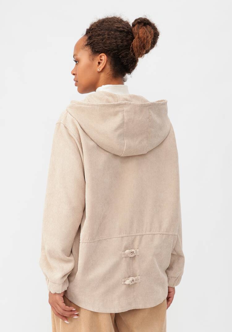 Ветровка из вельвета с капюшоном шир.  750, рис. 30