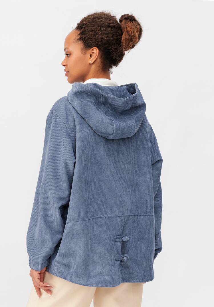 Ветровка из вельвета с капюшоном шир.  750, рис. 15