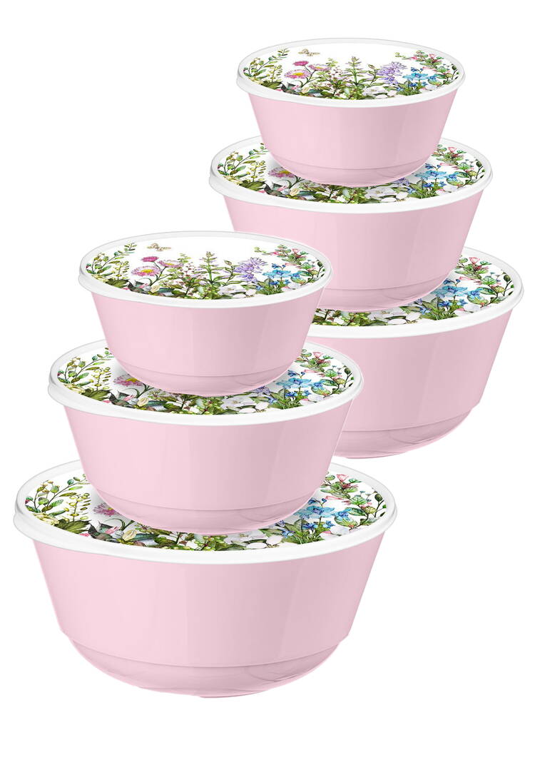 Комплект мисок с крышками, 6 шт. шир.  750, рис. 4