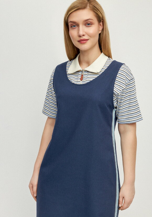 Сарафан изо льна Таисия шир.  580, рис. 2