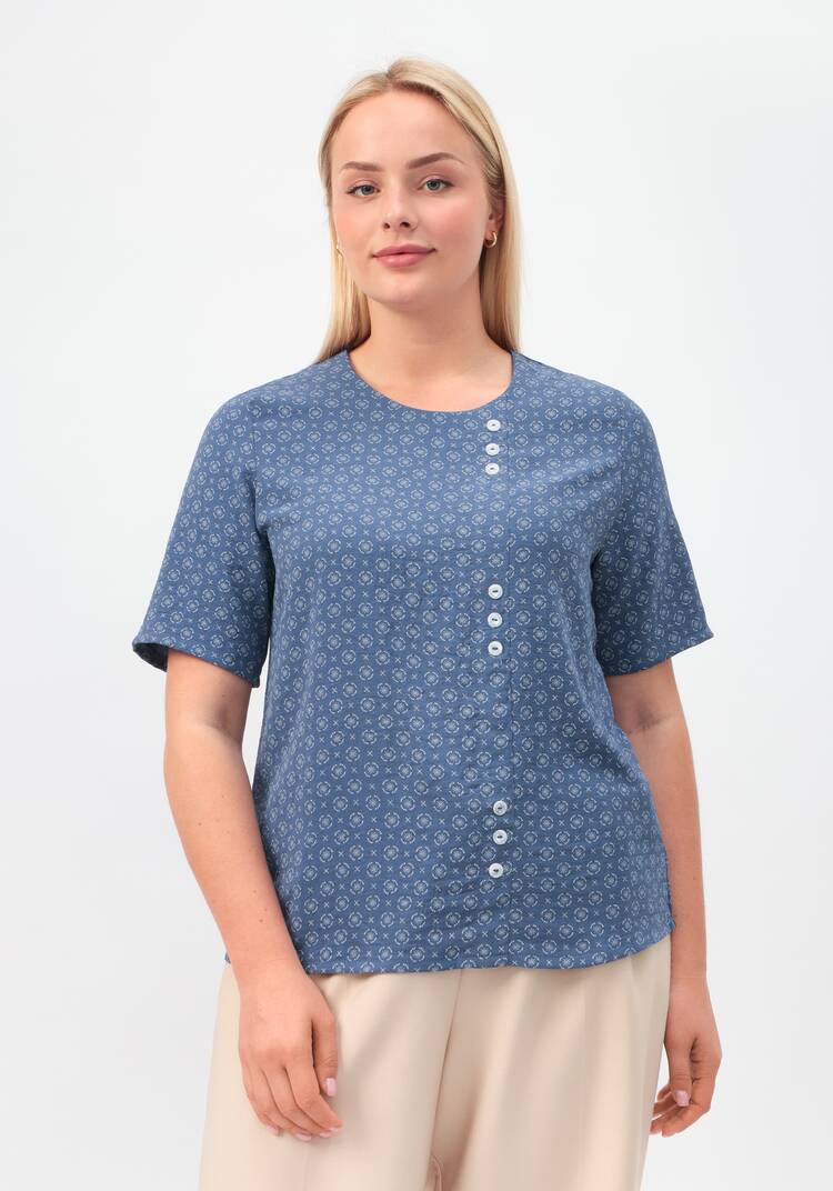 Блуза Корнелия шир.  750, рис. 4