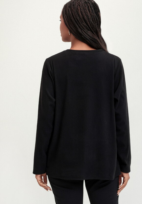 Блуза трикотажная из комбинированной ткани шир.  580, рис. 3